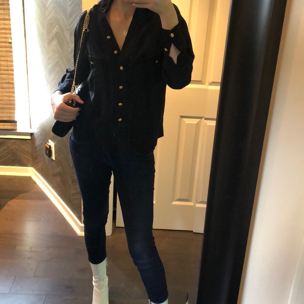 Vintage Chanel button up size 40